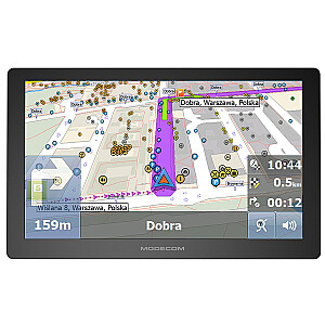 MODECOM FreeWAY CX 9.4 AUTOMOBILIŲ NAVIGACIJA + Europos žemėlapiai MapFactor