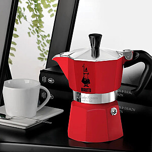 Bialetti Moka Express Winter Wonderland 3tz красный