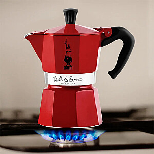 Bialetti Moka Express Winter Wonderland 3tz красный