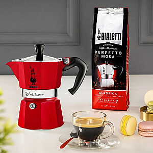 Bialetti Moka Express Winter Wonderland 3tz красный