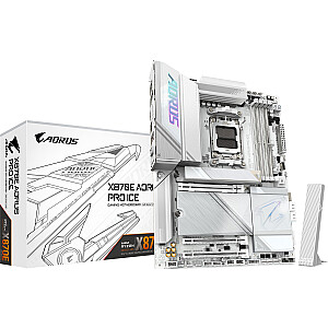 Gigabyte X870E AORUS PRO ICE pagrindinė plokštė