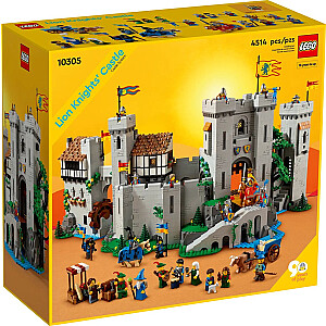 LEGO ICONS 10305 Zamek Rycerzy herbu Lew