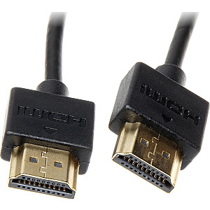 HDMI – HDMI laidas 3 m, juodas (HDMI-3.0/SLIM)