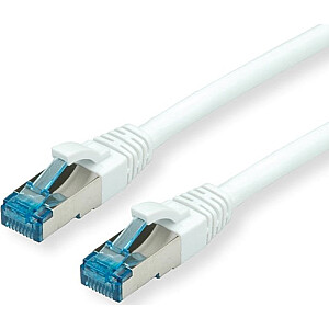 Value VALUE - Patch-кабель - RJ- 45 (M) - RJ- 45 (M) - 7 м - SFTP, PiMF - CAT 6a - без галогенов, формованный, без Haken, на земле - белый (21.99.1976)