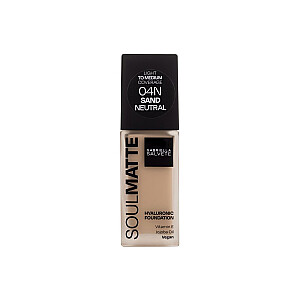 Hyaluronic Foundation Soulmatte 04N Sand Neutral 30ml