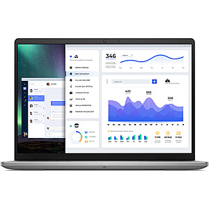 Dell Vostro 14 3440 | Titan Gray | 14 colių | WVA | FHD+ | 1920 x 1200 pikselių | Apsauga nuo akinimo | Intel Core i5 | i5-1334U | 16 GB | DDR5 | Kietojo kūno disko talpa 512 GB | Intel Iris Xe Graphics | Windows 11 Pro | 802.11ax | Klaviatūra kalba anglų K