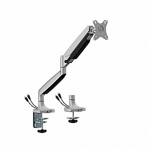 Газовый настольный держатель для 1 светодиодного/ЖК-монитора 17–45 дюймов L-35HD 1–15 кг 1xUSB-A 1xUSB-C 3.0 HEAVY DUTY 