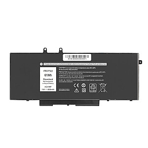 Аккумулятор 4GVMP для Dell Latitude 5400 5500 5510 8000 мАч (61 Втч) 7,6 В (7,4 В)