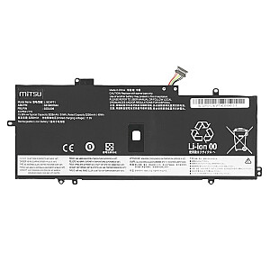 Bateria do Lenovo ThinkPad X1 Yoga 4 5 Carbon 7 8 3325 mAh (51 Wh) 15.36V