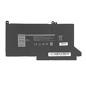 Mitsu Bateria DJ1J0 C27RW для Dell Latitude 7280 7290 7380 7390 7480 7490 — 11,4 В 3000 мАч (34 Втч) 11,4 В