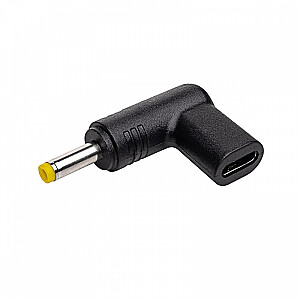 Adapter AK-ND-C04 4.0 X 1.7MM Wtyczka do zasilacza uniwersalnego USB-C / 4.0 X 1.7MM 