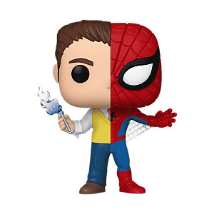 FUNKO POP! Vinilinė figūrėlė: Marvel - Spider-Man / Peter Parker (Split)