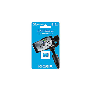 Kioxia LMEX2L512GG2 512 GB MicroSDHC UHS-III 10 klasės atminties kortelė