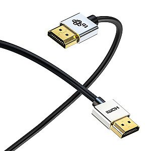 Кабель HDMI v 2.0 2м SLIM 4K 60Гц 