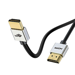 Кабель HDMI v 2.0 2м SLIM 4K 60Гц 