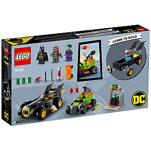 LEGO SUPER HEROES 76180 BETMENAS prieš JUOKERIUS: BETMOBILIŲ VYKDYMAS