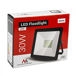 Naświetlacz Led Slim 30 W 2400lm MCE530 CW 