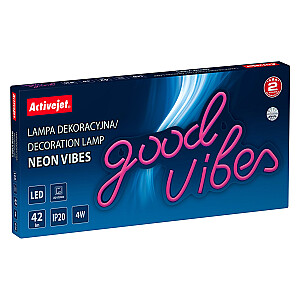 Активированная светодиодная неоновая вывеска AJE-NEON VIBES