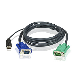 KVM-кабель ATEN 2L-5201U VGA USB 1.2м