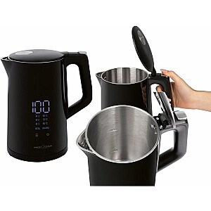 ProfiCook PC-WKS 1243 electric kettle 1.7 L 2200 W Black