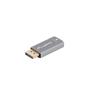 Адаптер Displayport(M)-HDMI(F)8K, серебристый