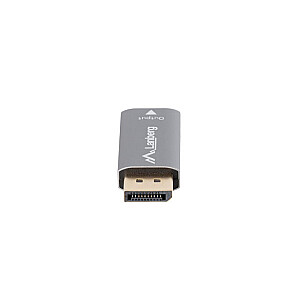 Адаптер Displayport(M)-HDMI(F)8K, серебристый