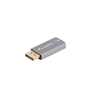 Адаптер Displayport(M)-HDMI(F)4K, серебристый