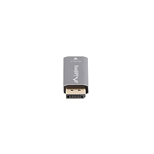 Adapter Displayport(M)- HDMI(F)4K srebrny