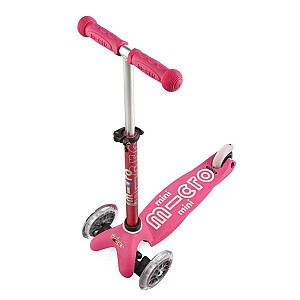 Микро Самокат трехколесный/ездовой Mini 3in1 Deluxe Розовый