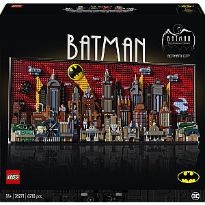 LEGO Art Batman: Gotham™ iš animacinės serijos (76271)