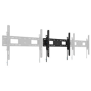 Uchwyt ścienny LEVEL-750 (XL, 100 kg, tiltable, tilt guard)