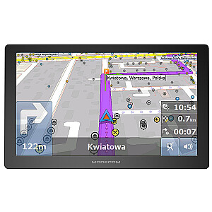 MODECOM FreeWAY CX 9.0 AUTOMOBILIŲ NAVIGACIJA + Europos žemėlapiai MapFactor