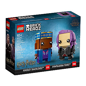 LEGO BRICKHEADZ HARRY POTTER 40618 КИНГСЛИ ШЭКЛБОЛТ И НИМФАДОРА ТОНКС