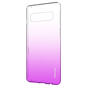 Чехол Evelatus Samsung S10 Gradient TPU Фиолетовый