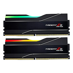 G.Skill Trident Z5 RGB atminties modulis F5-8000J4048G24GX2-TZ5NR 48GB 2 x 24GB DDR5 8000MHz