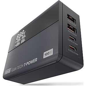 Įkroviklis Newell Tech T-power 2x USB-A 2x USB-C 5 A (NL3569)