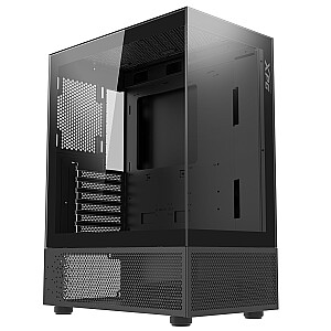 XPG INVADER X MINI KOMPAKTES MID-TOWER-CASE juodas