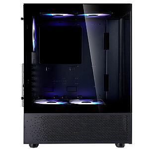 XPG INVADER X MINI KOMPAKTES MID-TOWER-CASE juodas