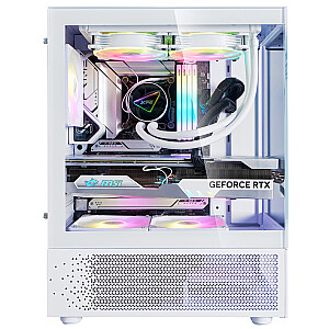 XPG INVADER X MINI KOMPAKTES MID-TOWER-CASE Baltas