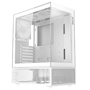 XPG INVADER X MINI KOMPAKTES MID-TOWER-CASE Baltas