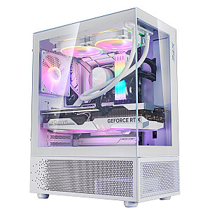 XPG INVADER X MINI KOMPAKTES MID-TOWER-CASE Baltas