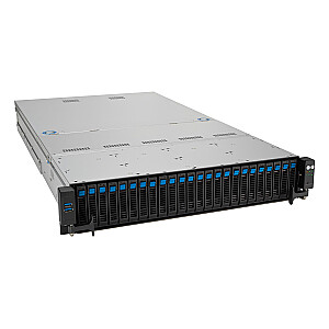 ASUS RS520A-E12-RS24U lizdas SP5 stovas (2U) pilkas