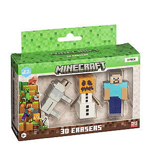 3D MINECRAFT TRINTUTĖS – 3 RINKINYS B VERSIJA