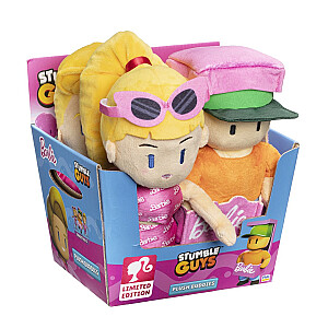 STUMBLE GUYS x BARBIE PLUSH BUDDIES 20 СМ - ДИСПЛЕЙ 4 ШТ.