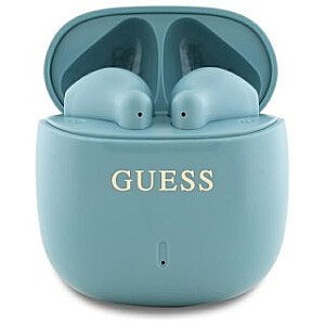 Guess Bluetooth headphones GUTWSJ14ESGE TWS + taupe Printed Classic Logo Blue