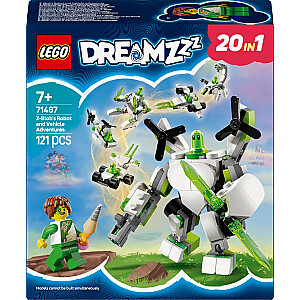 DREAMZzz Adventures of Z-Blob – robotai ir transporto priemonės (71487)