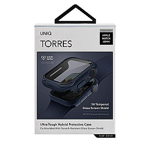 Uniq Torres Apple Watch Series 4|5|6 | SE 40mm korpusas. mėlyna | jūrinė mėlyna