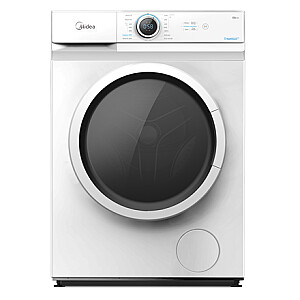 Midea skalbimo mašina | MF100W70/W | Energijos vartojimo efektyvumo klasė D | Pakrovimas iš priekio | Skalbimo talpa 7 kg | 1200 RPM | Gylis 40 cm | Plotis 60 cm | Rodyti | LED | Baltas