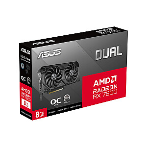 ASUS Radeon RX 7600 DUAL 8 ГБ EVO OC