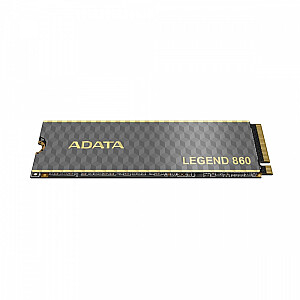 Adata Dysk SSD LEGEND 860 500G PCIe 4x4 5000/3000 МБ/с M.2